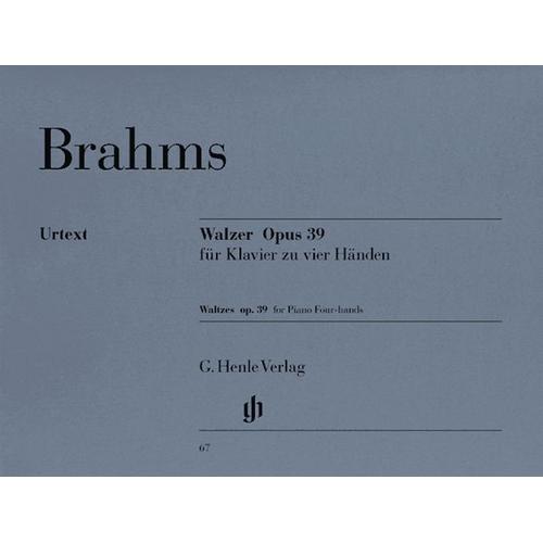 Walzer Opus 39 Klavier Zu Vier Händen