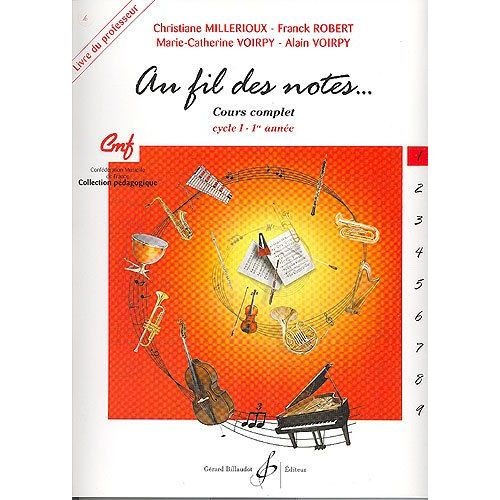 Au Fil Des Notes - Volume 1 - Livre Du Professeur