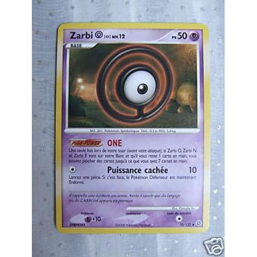 Zarbi O - Pokemon - Merveilles Secrètes 70 - U