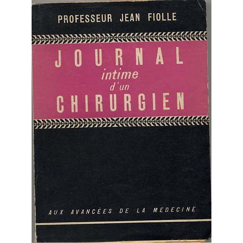Journal Intime D'un Chirurgien