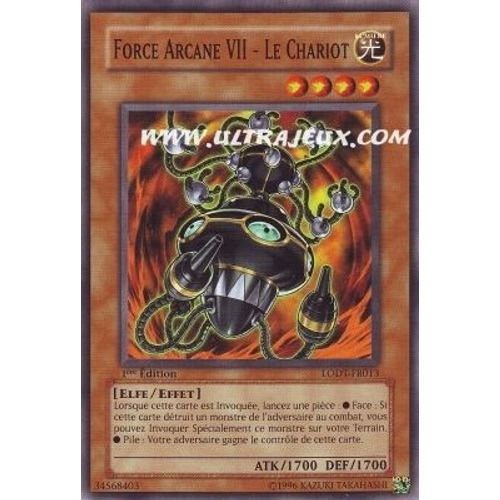 Yu-Gi-Oh! - Force Arcane 7 - Le Chariot - Lodt-Fr013 - Commune