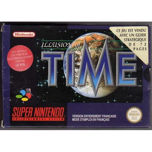 Illusion Of Time + Guide Officiel Super Nintendo