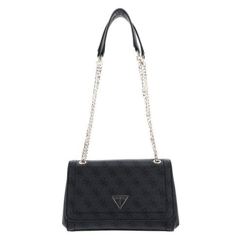 GUESS Noelle Girlfriend Satchel Coal Logo [246765] - sac à épaule bandoulière sacoche