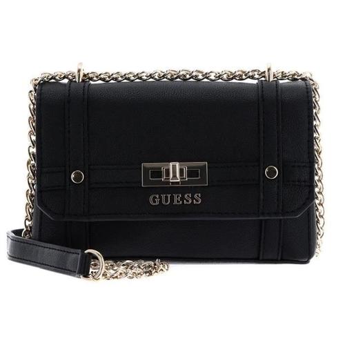 Guess - Mini sac besace Emilee enduit grainé - Noir