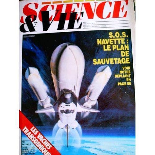 Science & Vie N° 822 : Sos Navette : Le Plan De Sauvetage