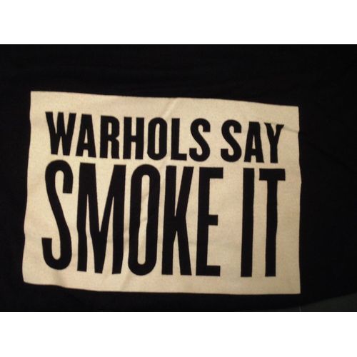 T-Shirt Noir  Dandy Warhols "Smoke It" Taille Large De 2004