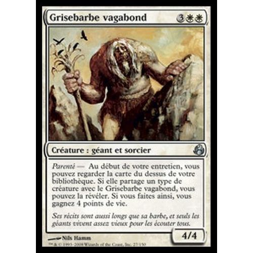 Grisebarbe Vagabond  - Magic Mtg - Lèveciel 27 - U