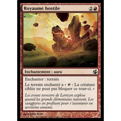 Royaume Hostile  - Magic Mtg - Lèveciel 91 - C
