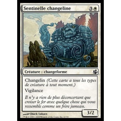 Sentinelle Changeline  - Magic Mtg - Lèveciel 6 - C