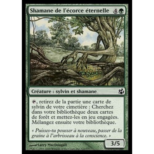 Shamane De L'écorce Éternelle  - Magic Mtg - Lèveciel 121 - C