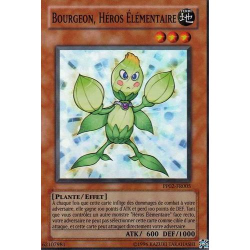 Yu-Gi-Oh! - Bourgeon, Héros Élémentaire -  Pp02-Fr005