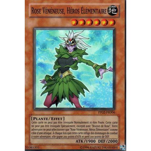 Yu-Gi-Oh! - Rose Veneneuse, Heros Elementaire -  Pp02-Fr006
