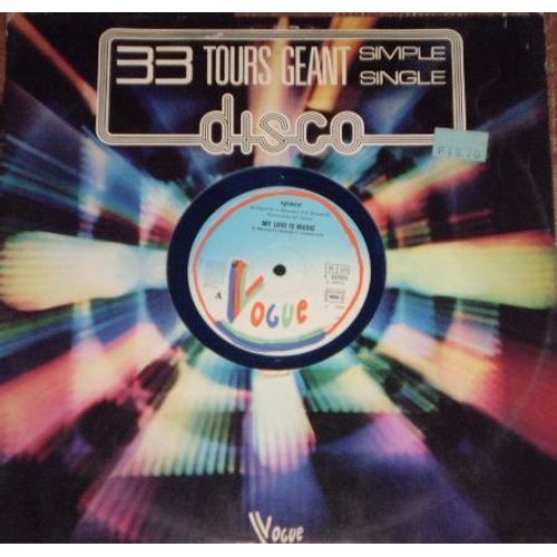 My Love Is Music  (Version 6'43)  /  Final Signal  (Version 4'20)   1978   France   (Vinyl Bleu)