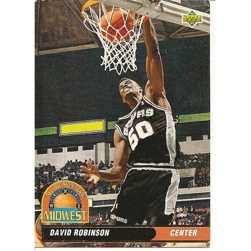 Upper Deck Nba 92/93 N° 45 David Robinson