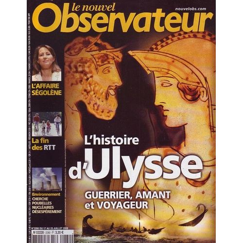 Le Nouvel Observateur  N° 2280 : L'histoire D'ulysse