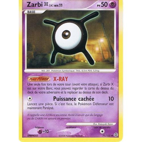 Zarbi X - Pokemon - Merveilles Secrètes 71 - U