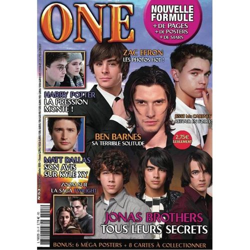 One N°53, Jonas Brothers, High School Musical 3, Zac Efron, Vanessa Hudgens, Ben Barnes, Bbbrunes,Kyle Xy Matt Dallas, Harry Potter,Twilight  N° 53