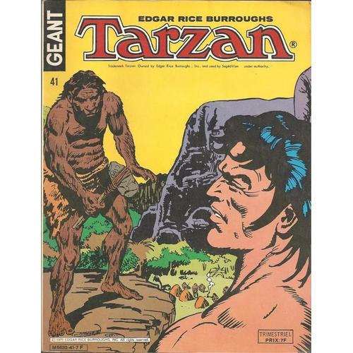 Tarzan Géant  N° 41 : " Le Pays Des Hommes Perdus "