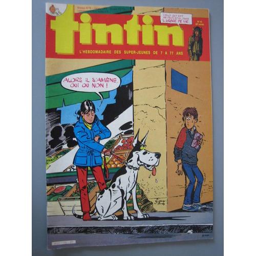 Tintin – L'hebdomadaire des Super-Jeunes de 7 à 77 ans. N°26 Année 43