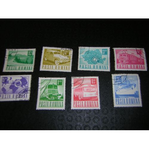 Timbres Posta Romana - Roumanie -Lot De 8