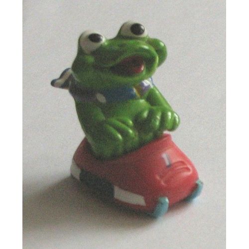 Grenouille Kinder Sur Luge