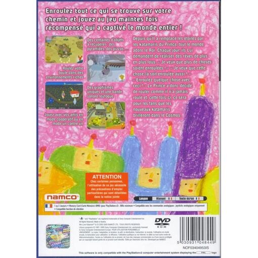 Jeu PlayStation 2 - We Love Katamari - Version PAL FR Complet - Bon État