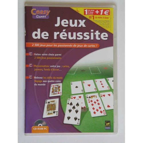 2500 Jeux De Reussite Pc
