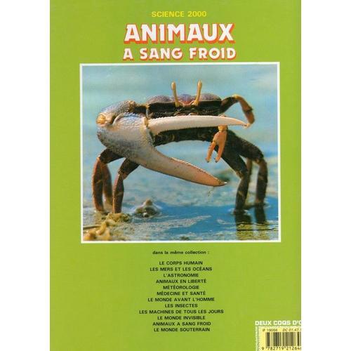 animaux à sang froid