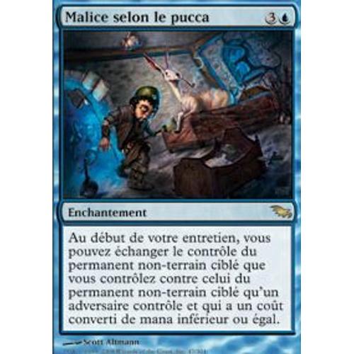 Malice Selon Le Pucca  - Magic Mtg - Sombrelande 47 - R