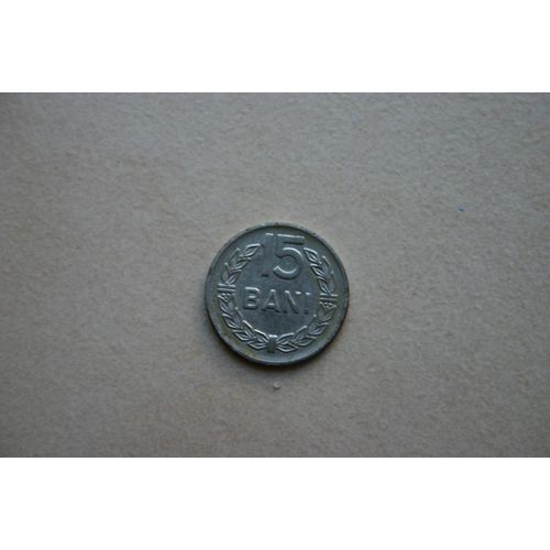 15 Bani Roumanie Argenté De 1966 "Republica Socialista Romania"