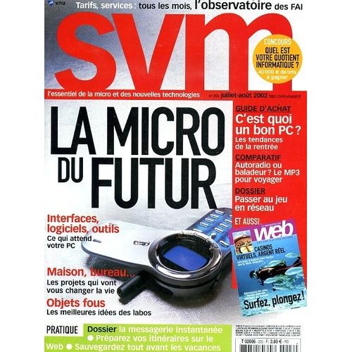 Svm  N° 206 : La Micro Du Futur