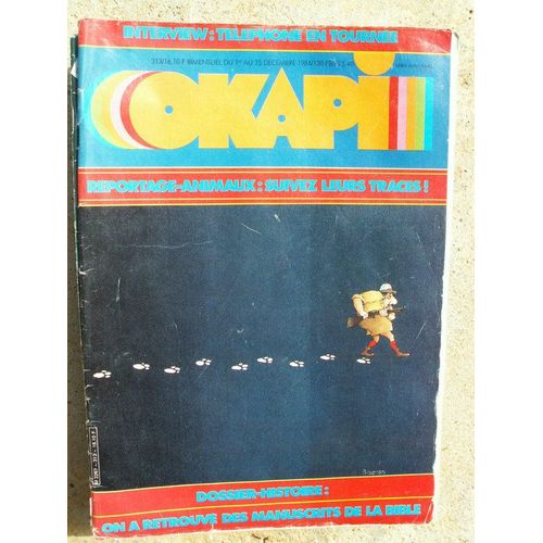 Okapi  N° 313 : On A Retrouvé Les Manuscrit De La Bible