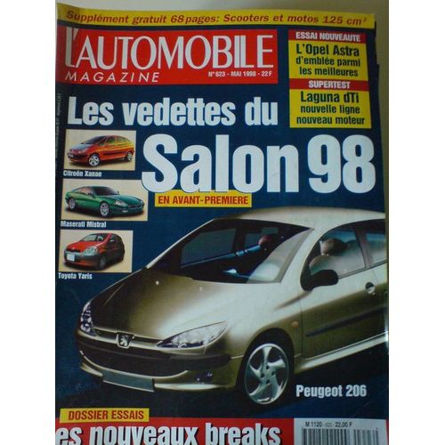 L'automobile Magazine N° 623 : Les Vedettes Du Salon 98