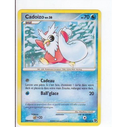 Cadoizo Niv.26 70pv - Diamant Et Perle Duels Au Sommet 36/106 - Vf