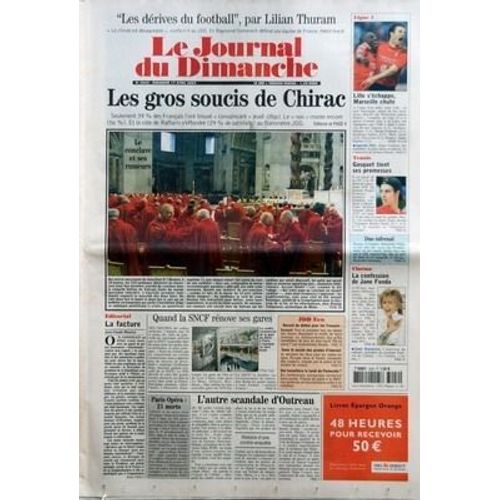 Journal Du Dimanche (Le) N° 3042 Du 17/04/2005
