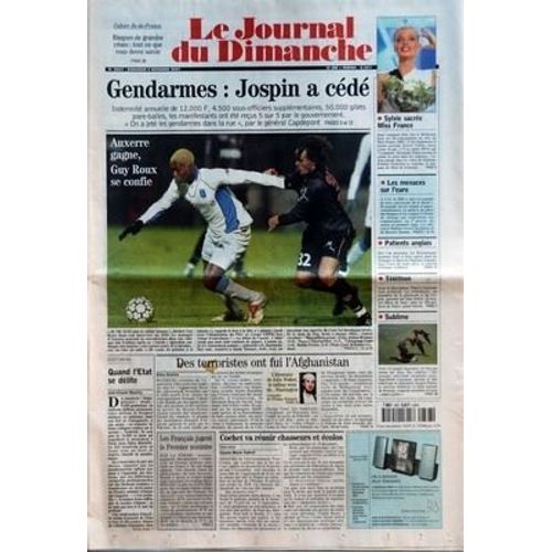 Journal Du Dimanche (Le) N° 2867 Du 09/12/2001