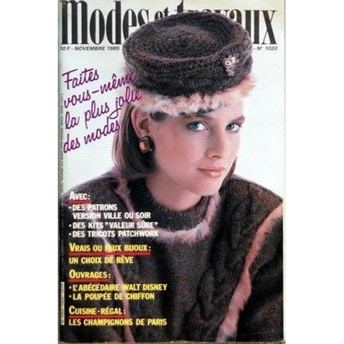 Modes Et Travaux N° 1020 Du 01/11/1985