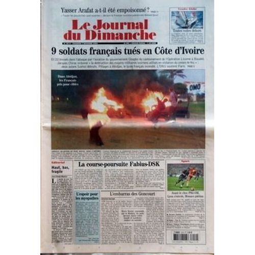 Journal Du Dimanche (Le) N° 3019 Du 07/11/2004
