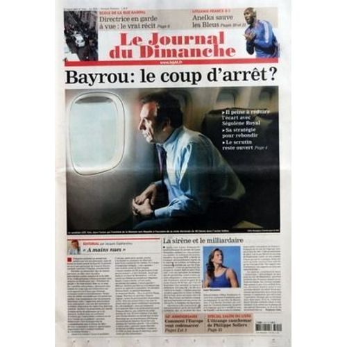 Journal Du Dimanche (Le) N° 3141 Du 25/03/2007