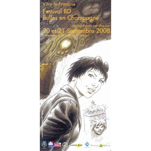Programme Daniel Hulet Pour Festival Bd Vitry Le François 2008