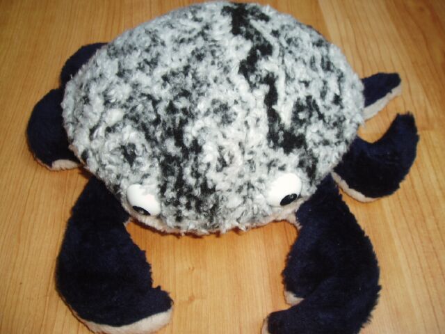 Peluche - Crabe Gris Et Noir