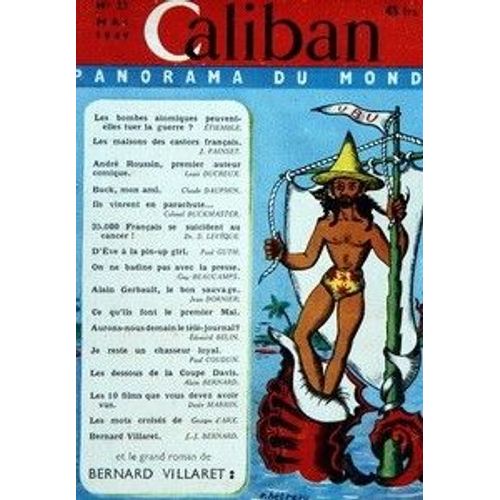 Caliban N° 27 Du 01/05/1949