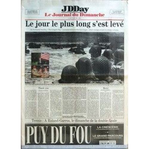 Journal Du Dimanche (Le) N° 2476 Du 05/06/1994