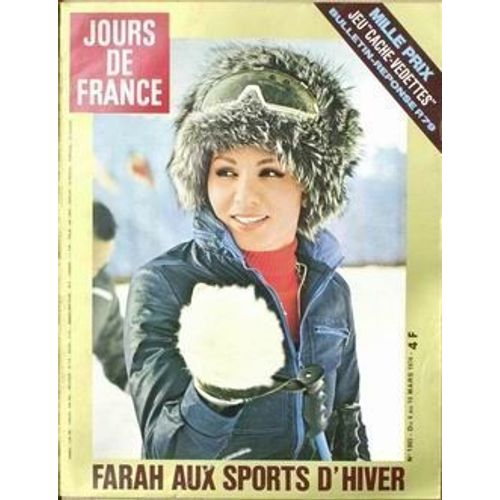 Jours De France N° 1003 Du 04/03/1974