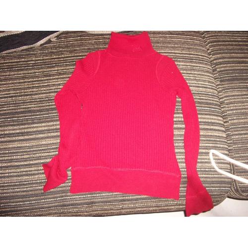 Pull col outlet roulé femme jennyfer