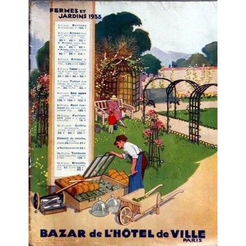 Bazar De L'hotel De Ville Du 01/06/1933