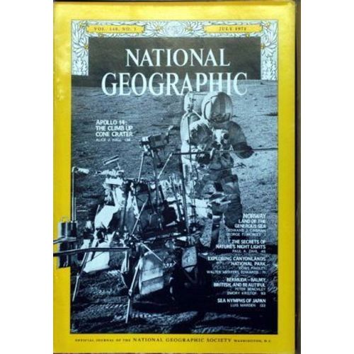 National Geographic N° 140 Du 01/12/1971