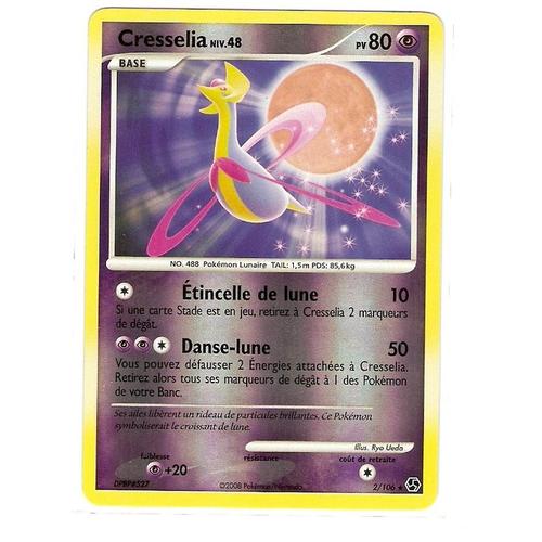 Cresselia Holo "Duels Au Sommet" 80 Pv 2/106