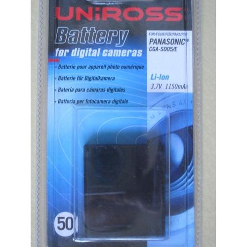 Uniross 50 -  Batterie CGA-S005/E  pour Panasonic