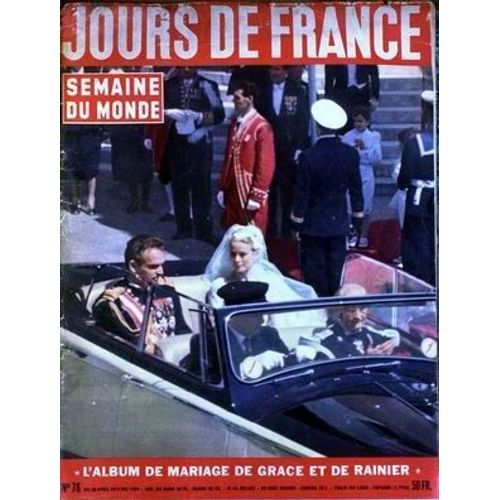 Jours De France N° 76 Du 28/04/1956